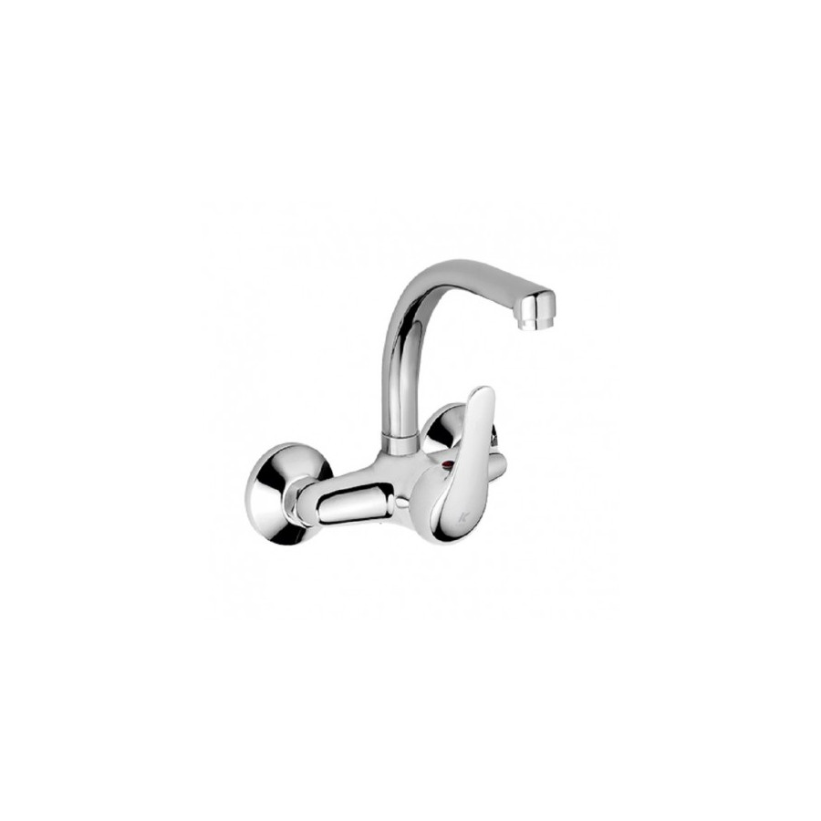 KÄLLA Grifo Fregadero de Pared con Tubo 11 cm Modelo Enkel