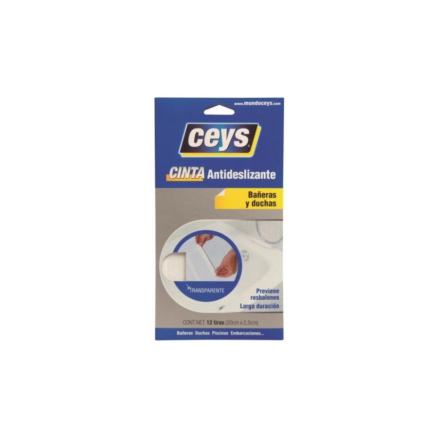 CEYS Cintas Antideslizantes Transparentes