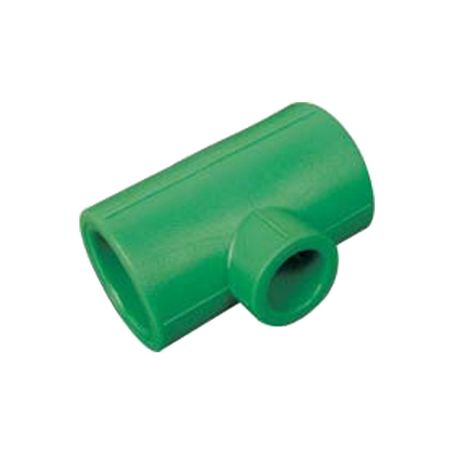 Te Reducida de Polipropileno 40 a 25 a 40 mm