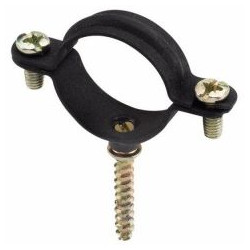 Abrazadera Gasmica 22 mm con Tirafondo