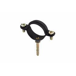 Abrazadera Gasmica 28 mm con Tirafondo
