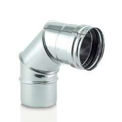 Codo 90º 80 mm Acero Inox. 316