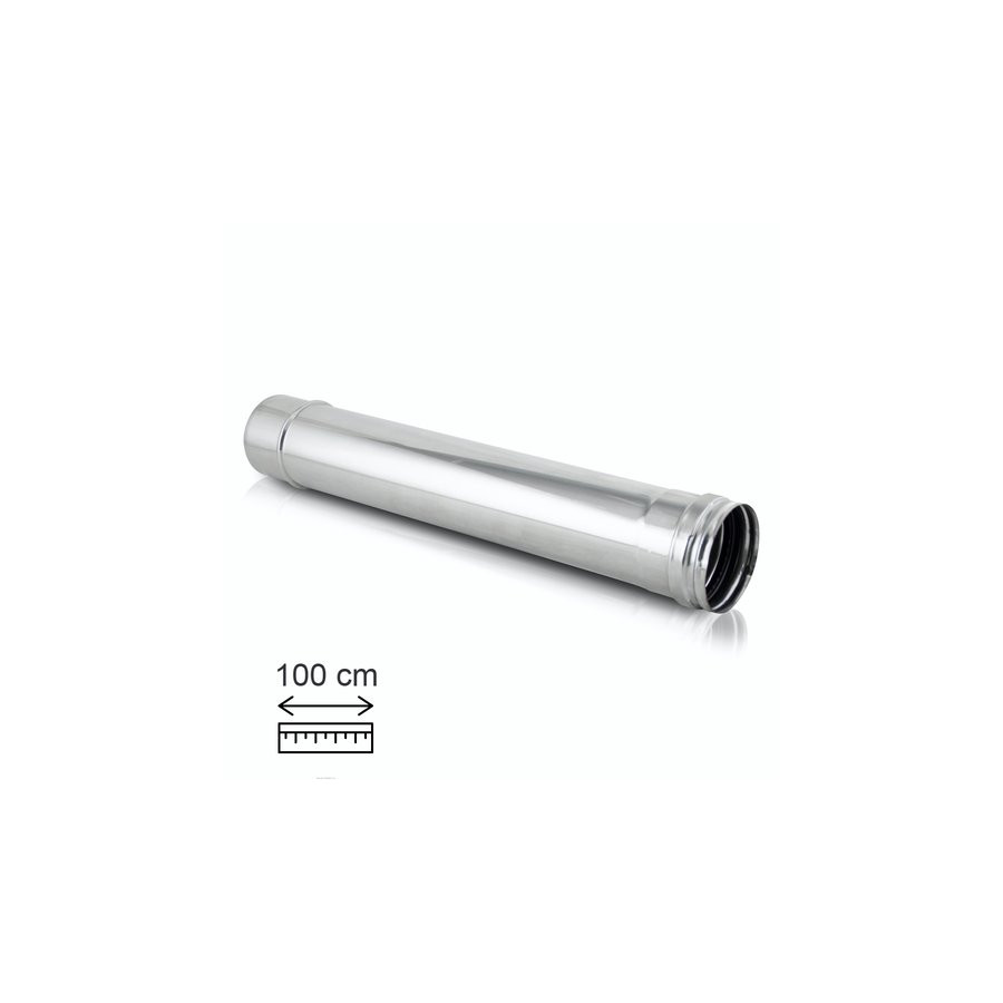Tubo Acero Inox. 316 0,25 a 0,40 mm 80 mm Extensión