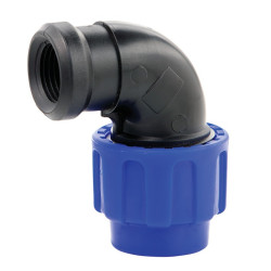 Codo de Polietileno 90 mm x 3