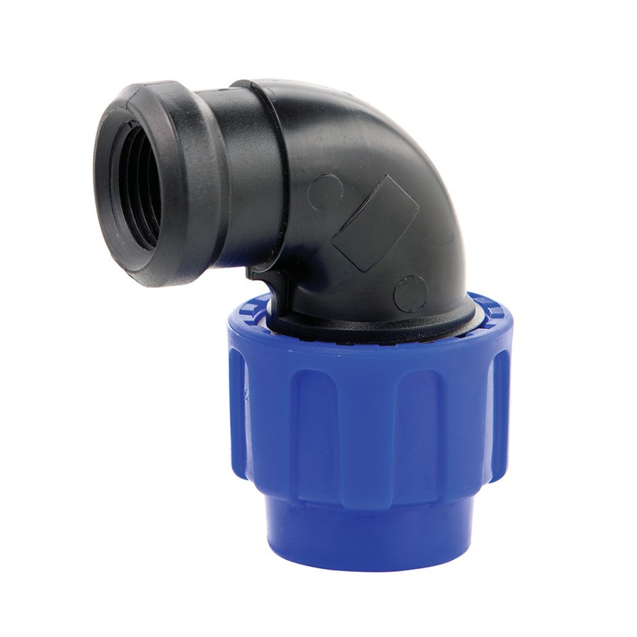 Codo de Polietileno 90 mm x 3