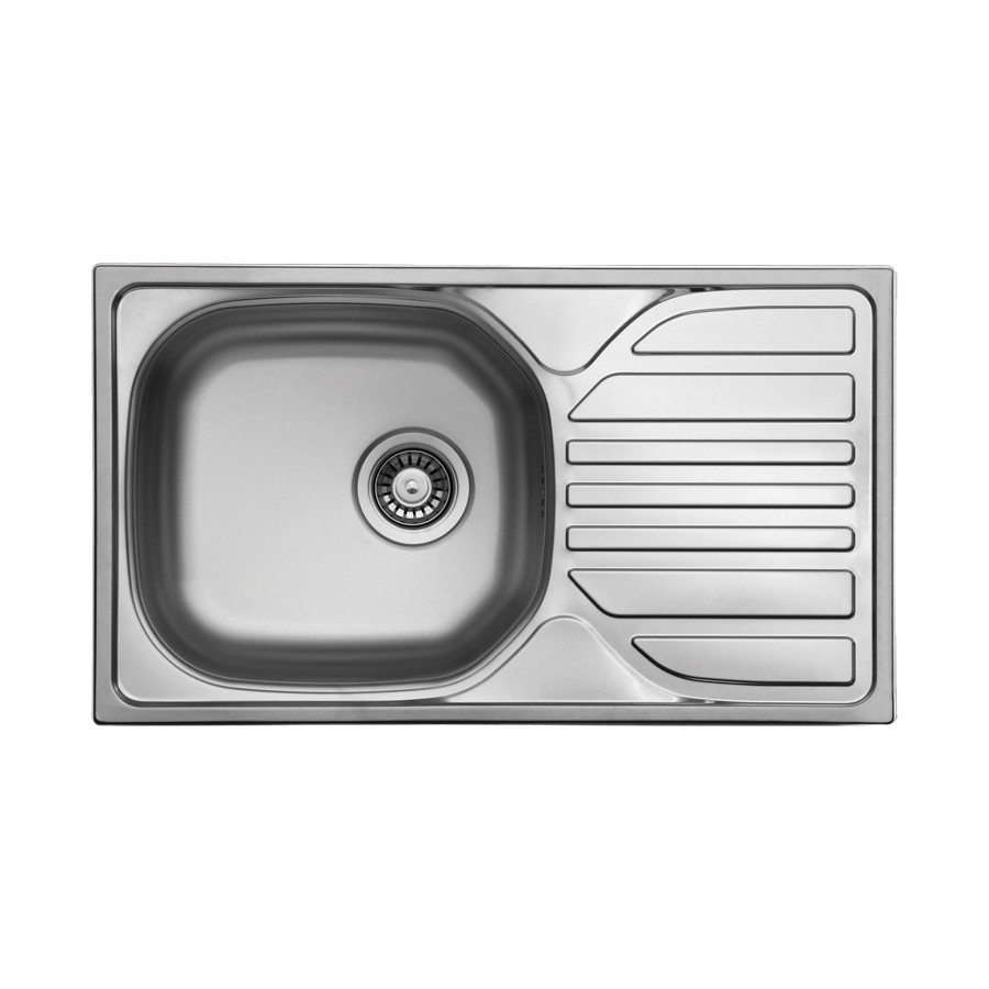 Fregadero 1 Seno  Escurridor Izquierda 760 x 435 mm