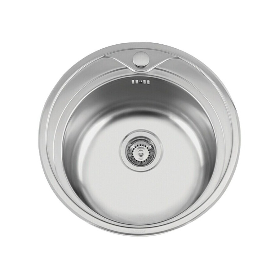 Fregadero Redondo 51 cm Inoxidable
