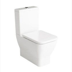 Taza Inodoro Emma Square Back To Wall Blanco