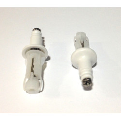 ROCA Conjunto Fijación Bisagra Dama Retro (Repuesto para ROCA)