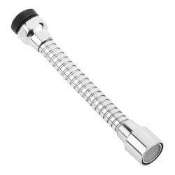 Aireador Flexible 24/100 Rosca Macho  22/100 Rosca Hembra