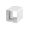 Manguito Tubo 70 x 70 mm Blanco