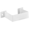 Abrazadera Bajada 70 x 70 mm Blanca