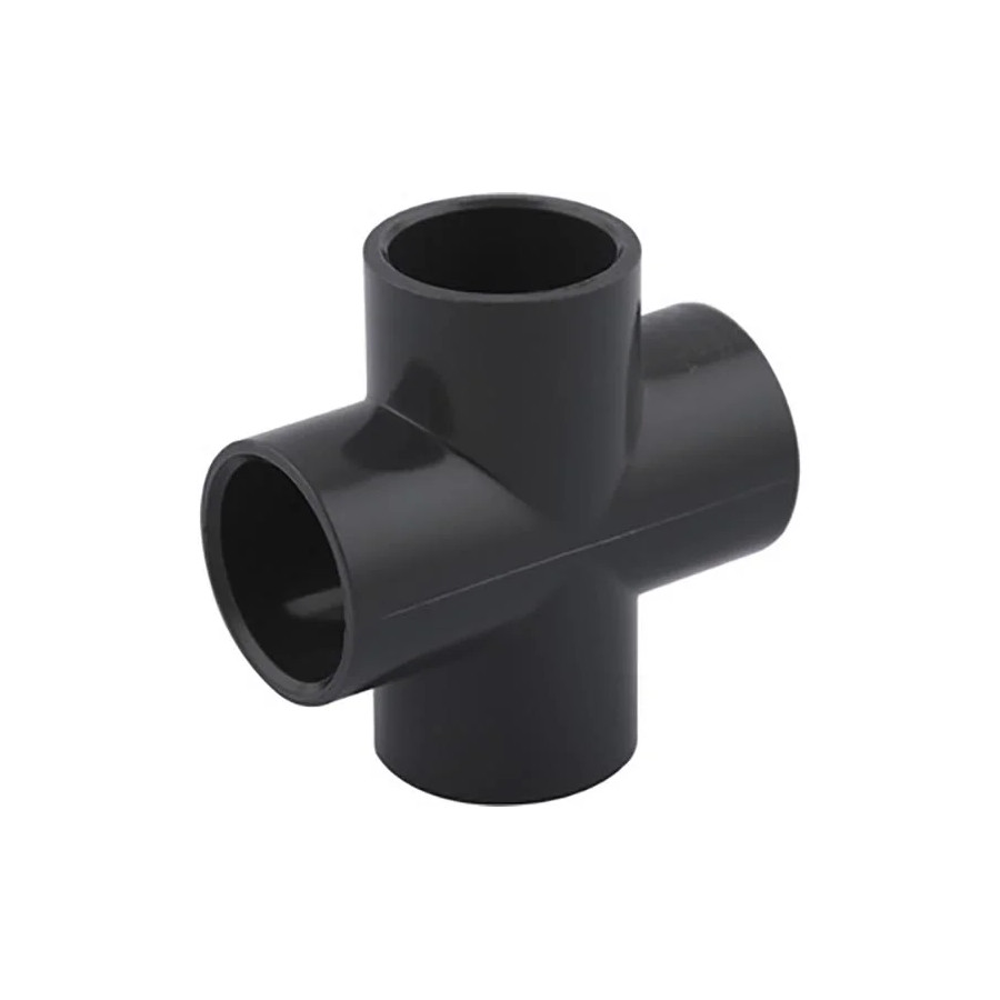 Cruz de PVC Presión 40 mm