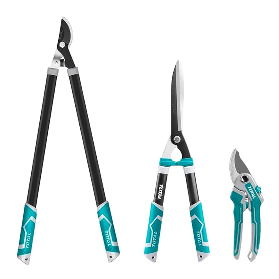 Kit 3 Tijeras de Poda Jardín