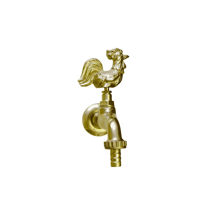 Grifo Latón Figura Gallo