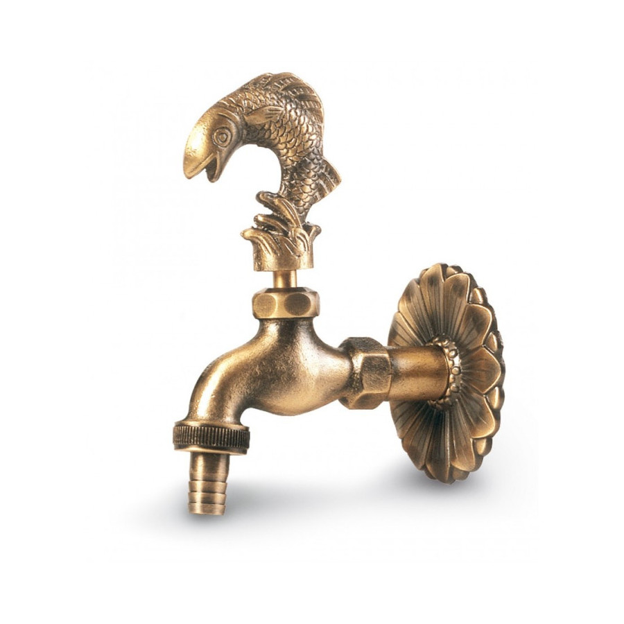 Grifo Latón Figura Pez