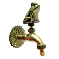 Grifo Latón Figura Rana