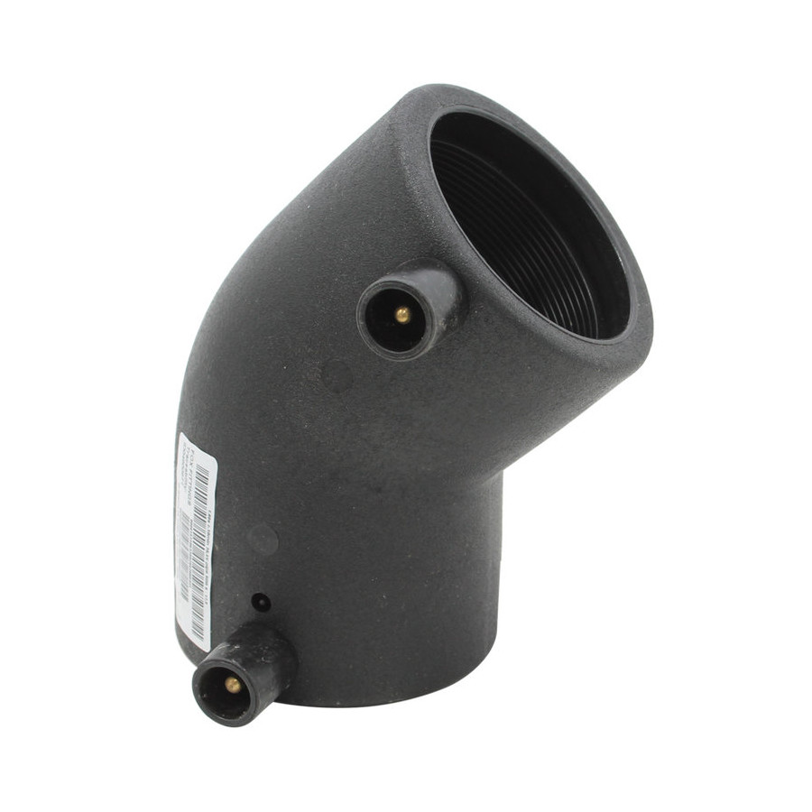 Codo Electrosoldable 200 mm 45º PE100 Alta Densidad
