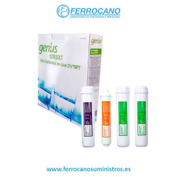 Kit 4 Filtros Osmosis Compact