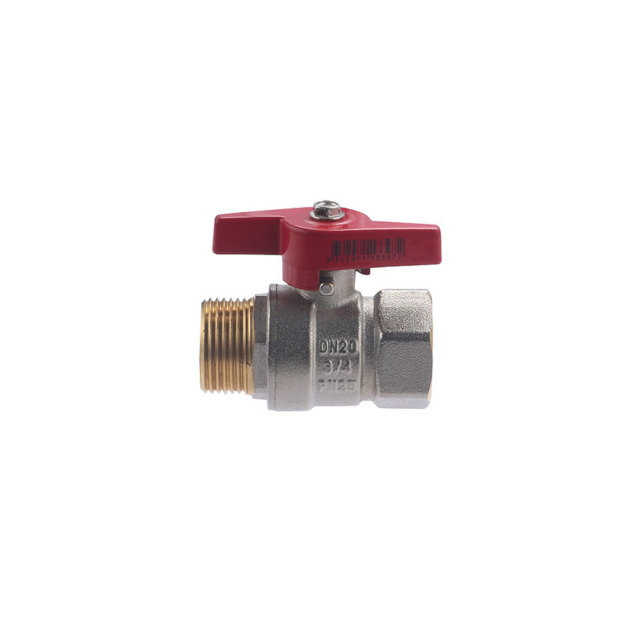 Válvula Bola Macho - Hembra 1 Palomilla P/total