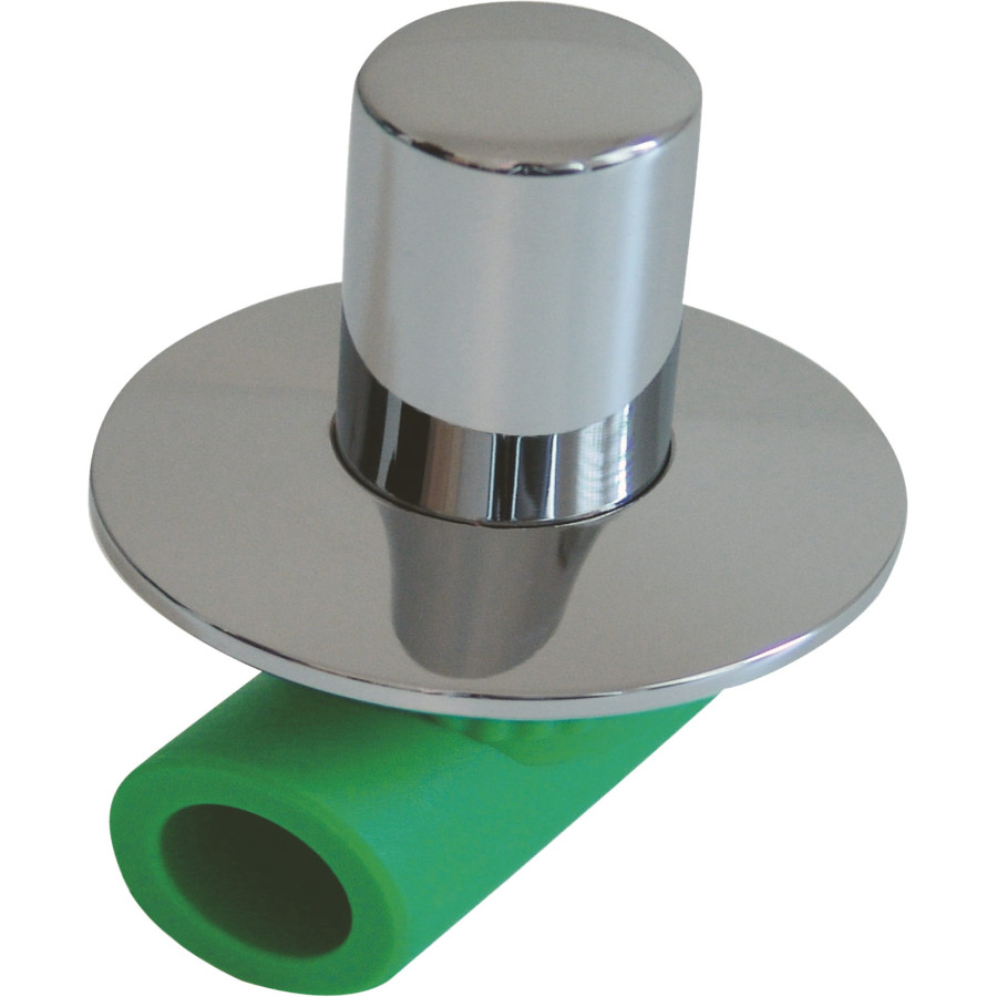 Válvula de Polipropileno Oculta Cromado 25 mm