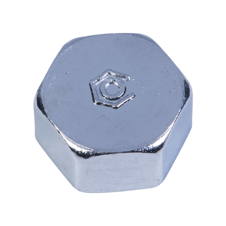 Tapa de Latón 1/2 Cromado