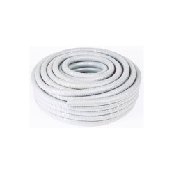 Tubería PVC Flexible 20 mm Blanca (Metro)