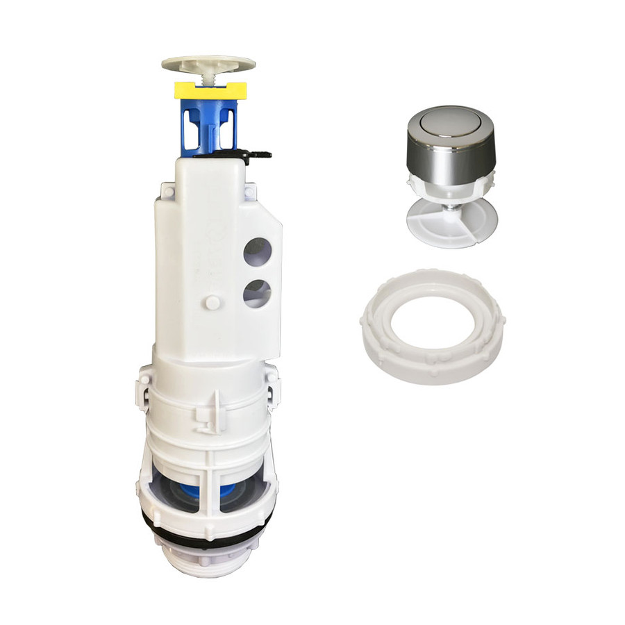 Campana Cisterna Baja Pulsador Simple con Base Tecno