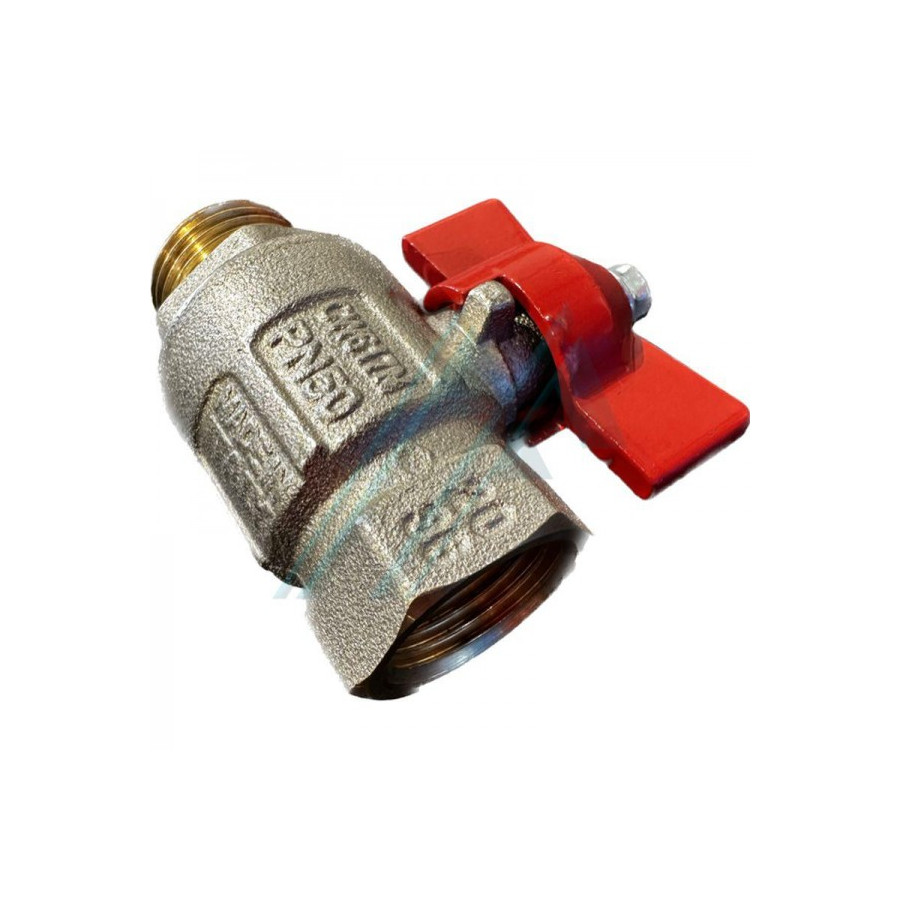 Válvula Bola 3/8 Macho - Hembra Palomilla