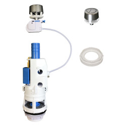 Campana Cisterna Baja Pulsador Doble Multibotón Cabecero Tecno