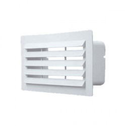 GONAL Rejilla Exterior Rectangular (SISTEMA 150) 180 x 90 mm Salida de Humos