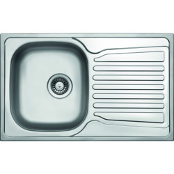 Fregadero 1 Seno  Escurridor 780 x 480 mm Cuadrado