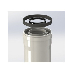 FIG Tubo Coaxial 60/100 mm x 250 mm