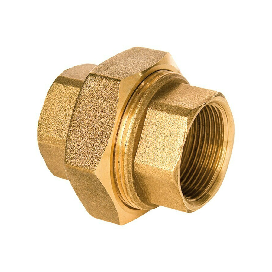 Enlace Triple Bronce 42 x 1 1/2 Rosca Hembra