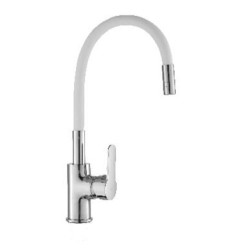 KÄLLA Grifo Fregadero Flexible Omnia Blanco
