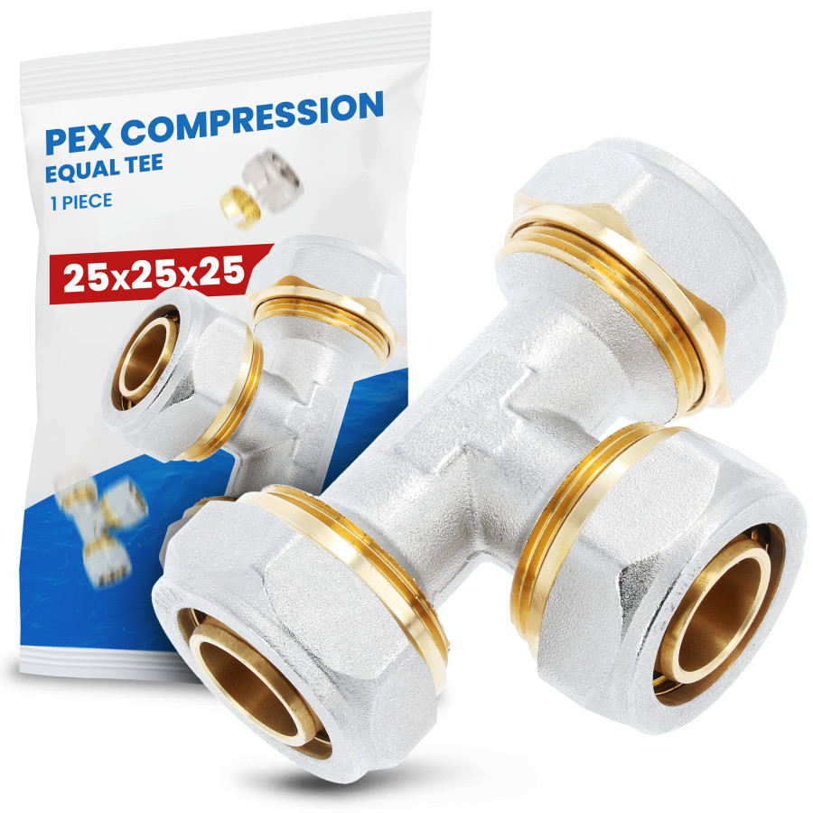Te PEX/MC Compresión 25 mm
