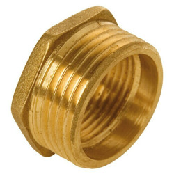 Reducción de Latón Hexagonal 1/2 x 1/8