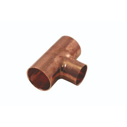 Te Reducida de Cobre 28 x 18 x 18 mm