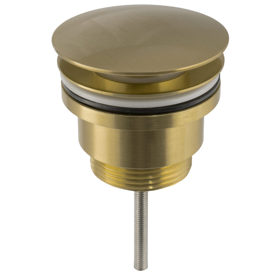 Válvula Click - Clack Ancha Dorado Mate