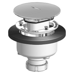 Válvula de Ducha 115 mm Gran Caudal con Tornillos Vertical