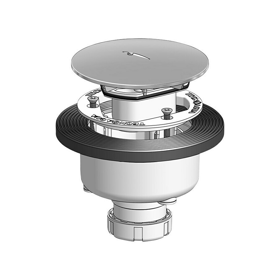 Válvula de Ducha 115 mm Gran Caudal con Tornillos Vertical