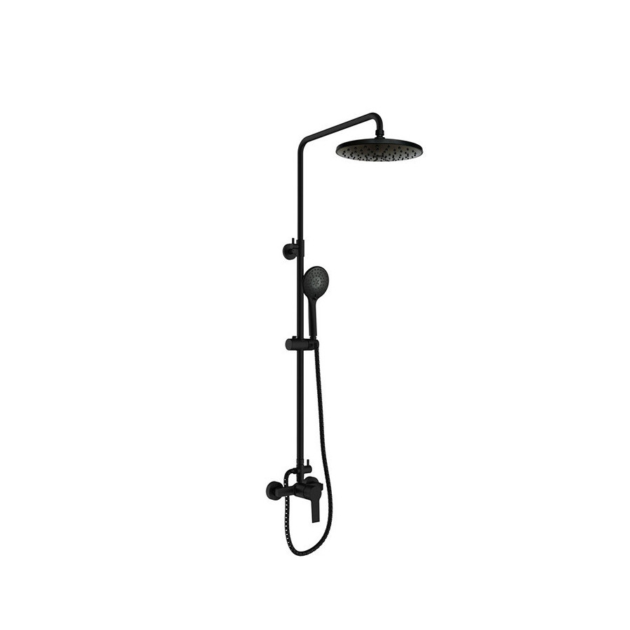 CLEVER Columna Monomando Negra Go 2