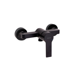 CLEVER Monomando Ducha Negro Go 2