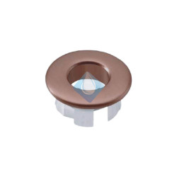Embellecedor Rebosadero Lavabo Cobre