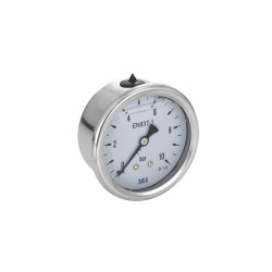 Manómetro Glicerina 63 mm 10 Bar con Toma Trasera