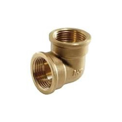 Codo de Latón 1 1/4 Hembra - Hembra