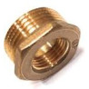 Reducción de Latón Hexagonal Macho - Hembra 1 x 3/4