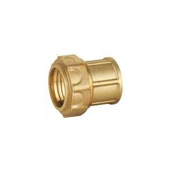 Reducción de Latón Hexagonal 2 x 1 1/2 Macho - Hembra