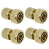 Conector Automático Manguera 19 mm Latón