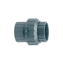 Enlace 3 Piezas de PVC Presión 25 mm